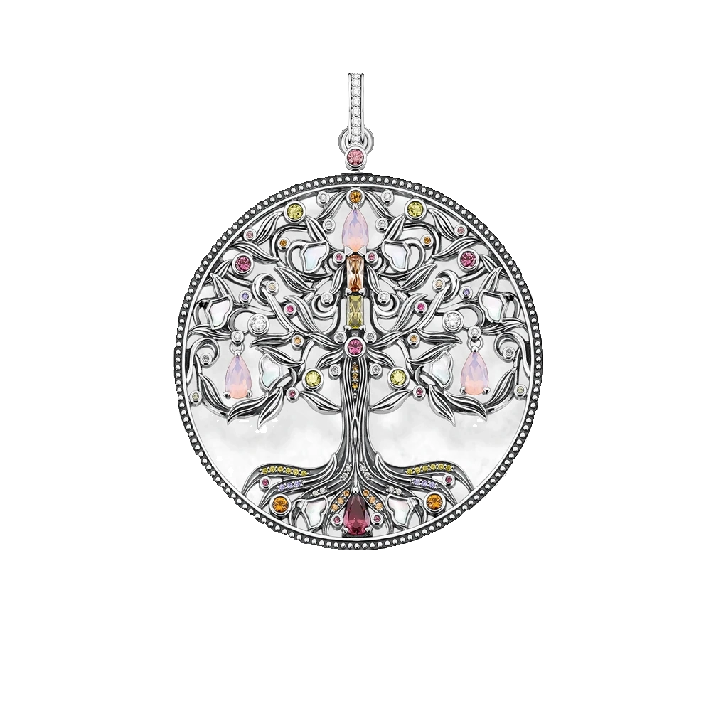 Tree - Silver Gem