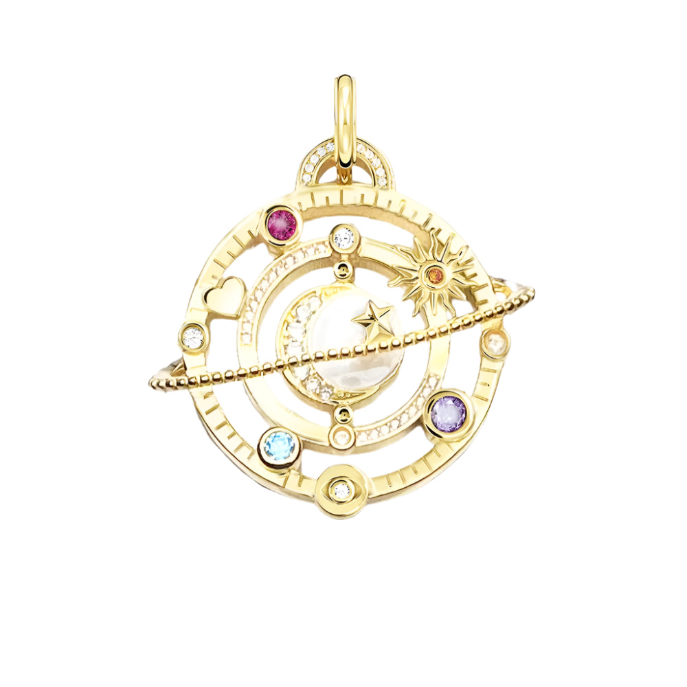 Pendant Cosmic Planetary Ring