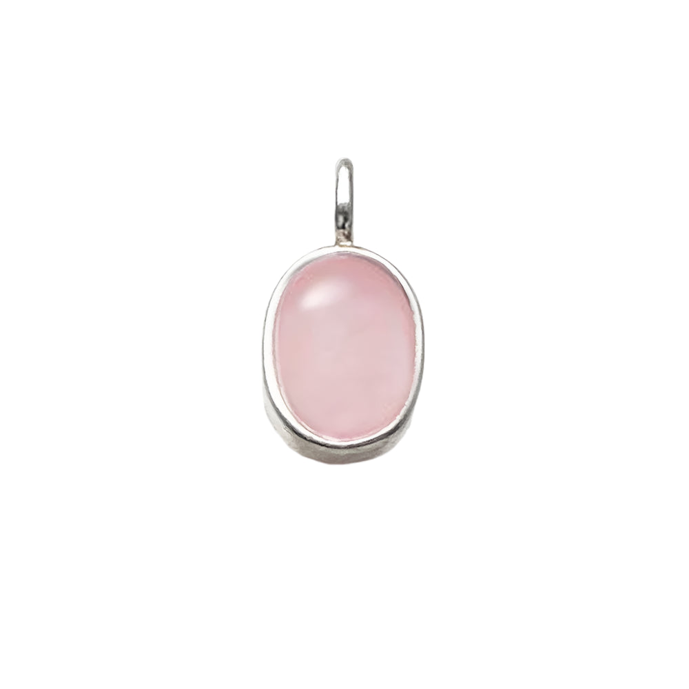Pendants Pink Oval Opal Stone