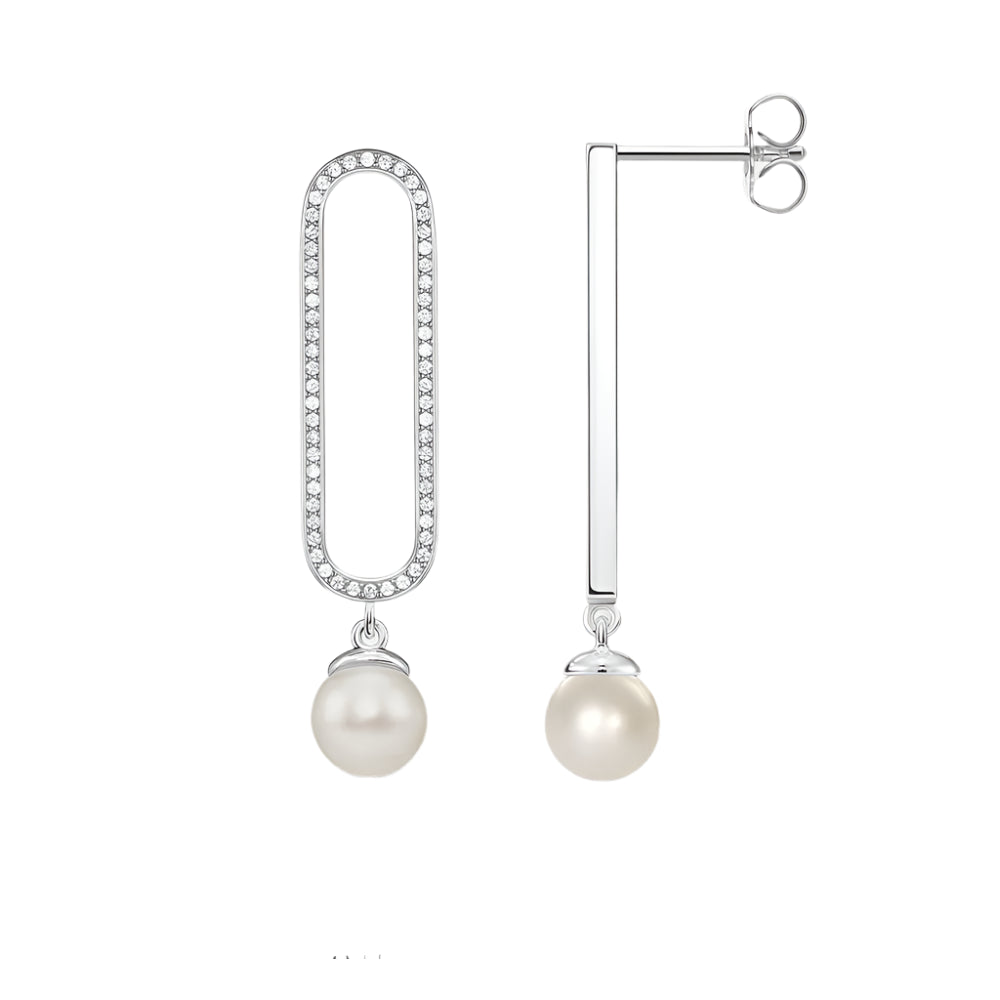 New Classic Pearl Drop Earring Gift