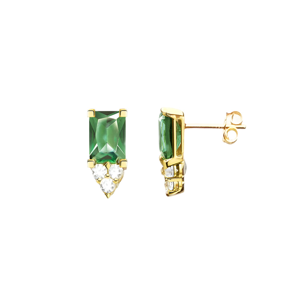 Timeless Elegance Green Stone