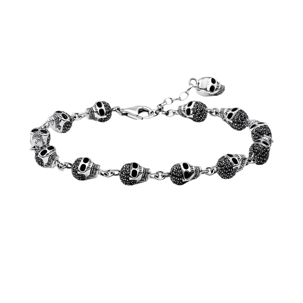 Skull Pave Bracelet