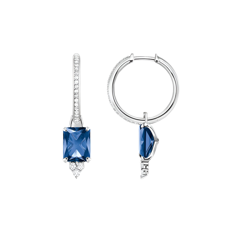 Creole Hinged Hoop Earrings