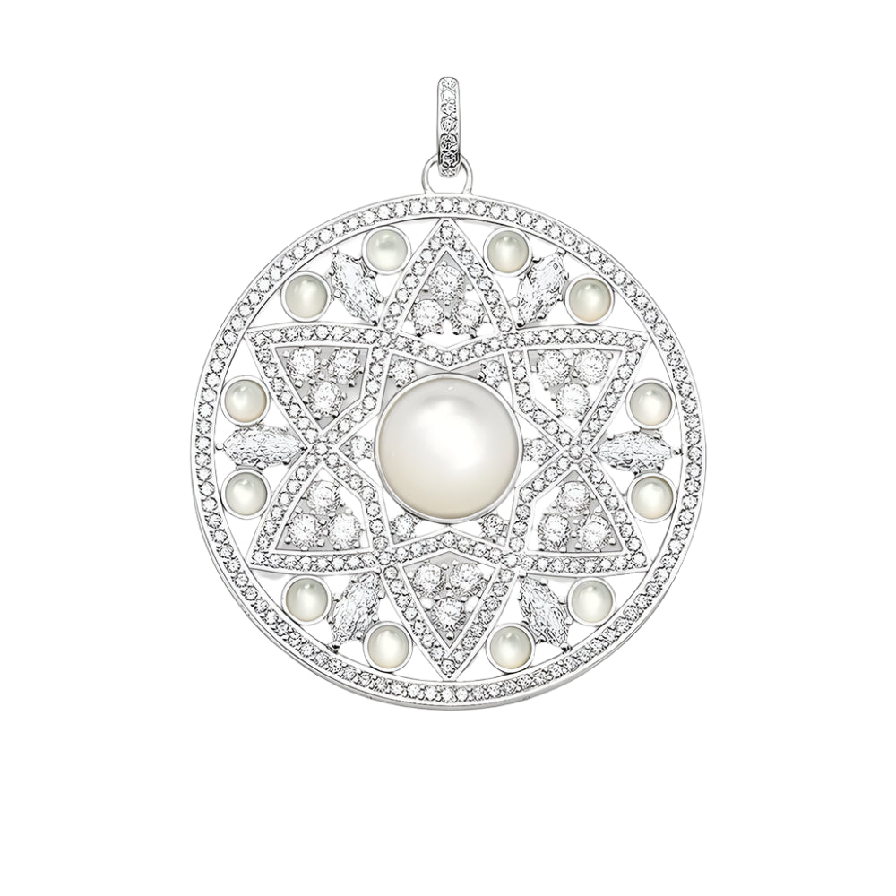 Pendant White Opal Ornament