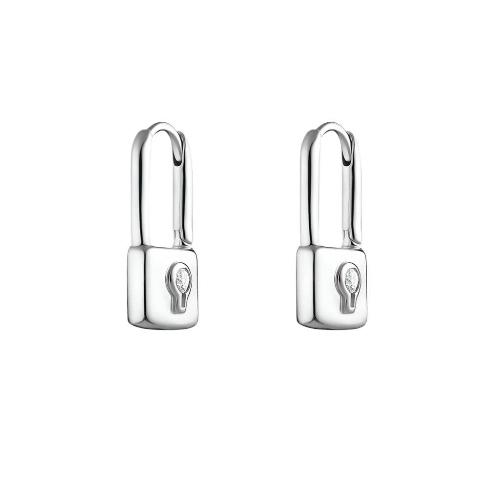 Earrings Lock Glamorous