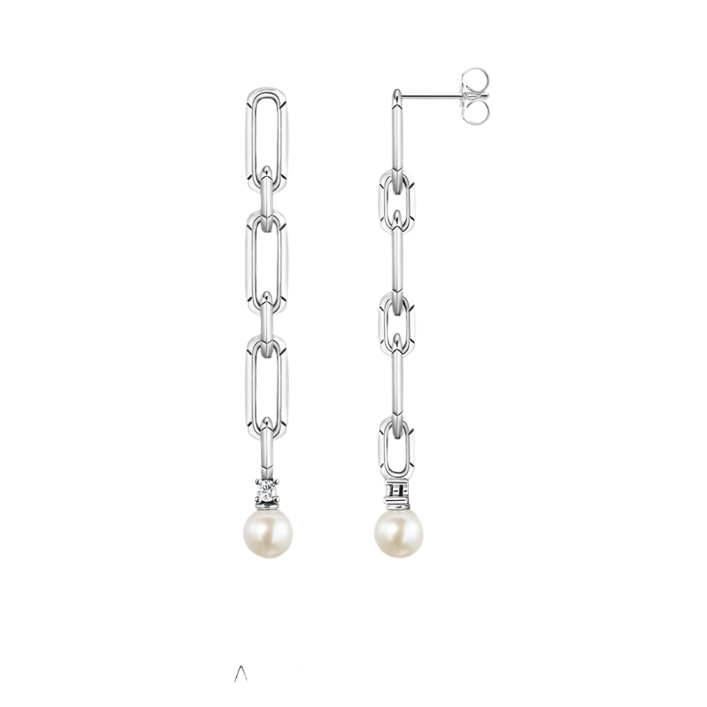 Earring Links With Pearl Timeless