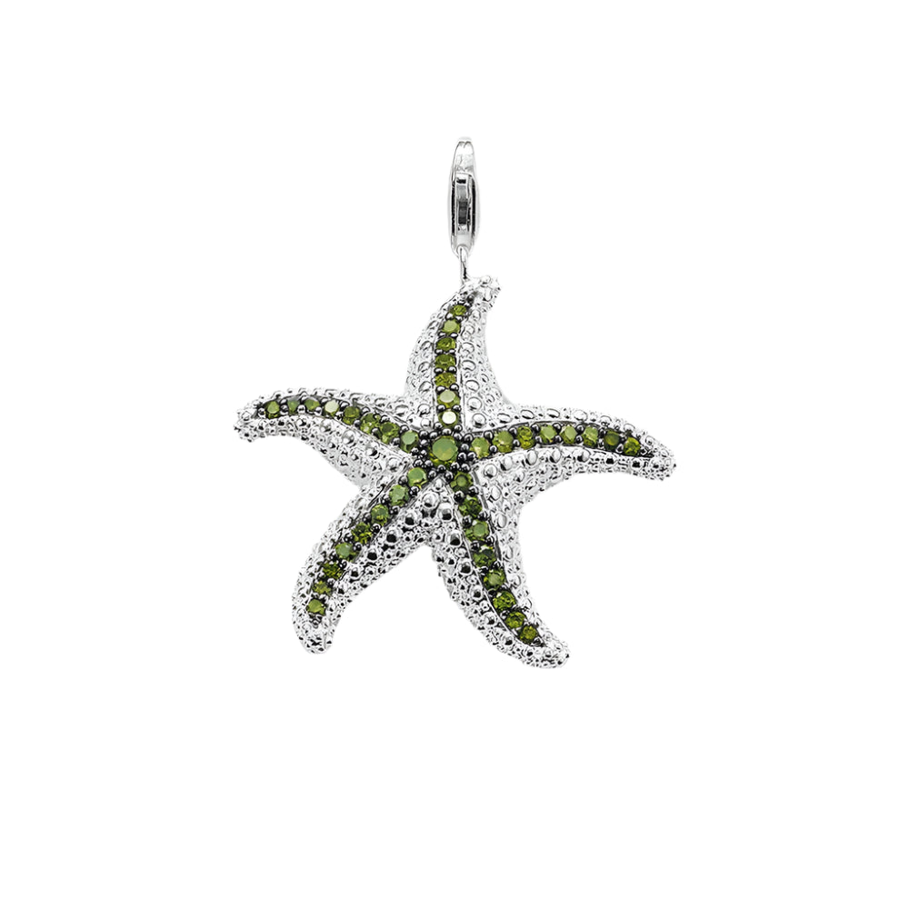 Pendant Green Starfish