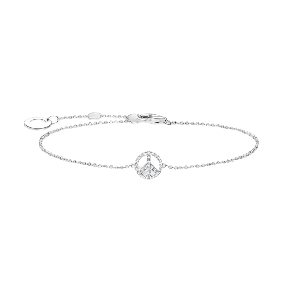 White Zircon Bracelet