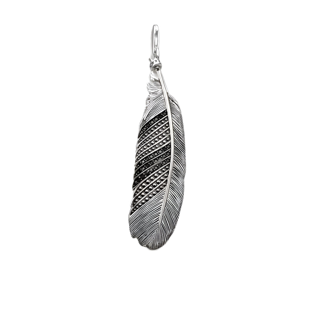 Pendant Black Feather