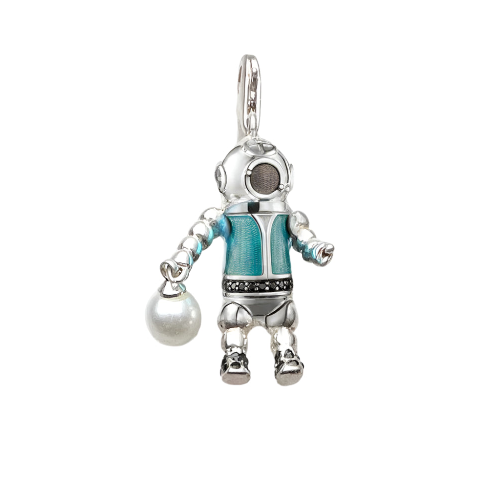 Pendant Aquanaut Diver Aliens