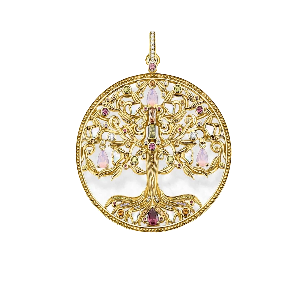 Tree - Plated Gold Gem