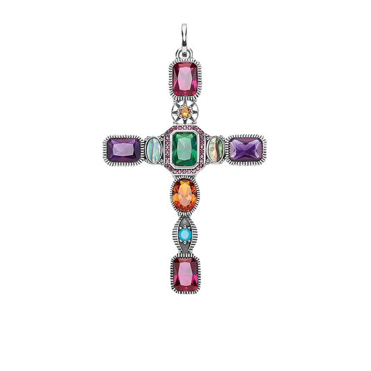 Cross - Colourful Stones