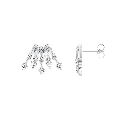 Stud Earrings Winter Sun Rays