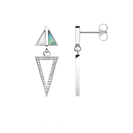 Ear Studs Triangle Geometrical