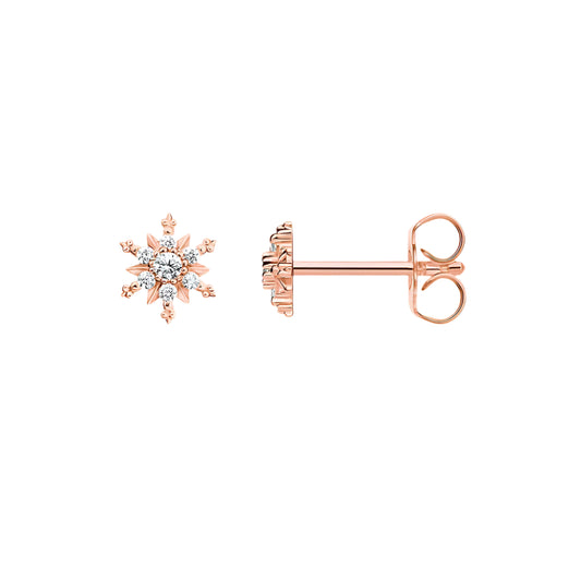 Rose Gold Snowflake