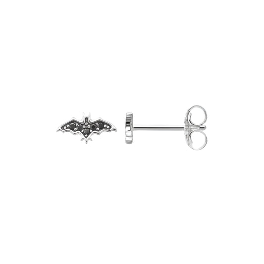 Ear Studs Moonless Night Bat