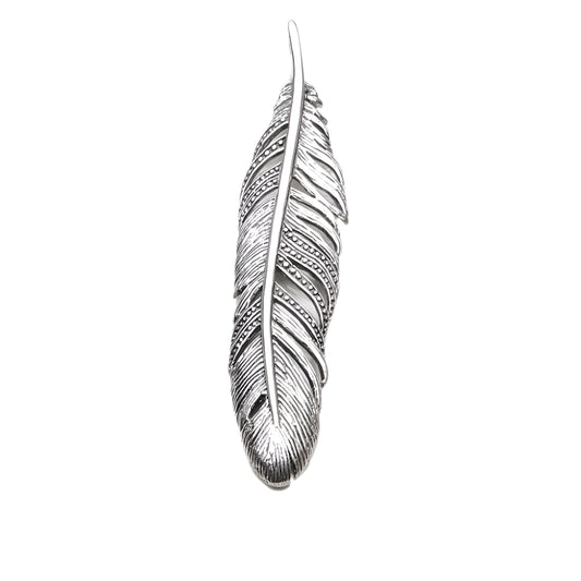 Black Feather Pendant