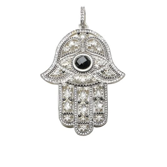 Black Hand of Fatima Pendant