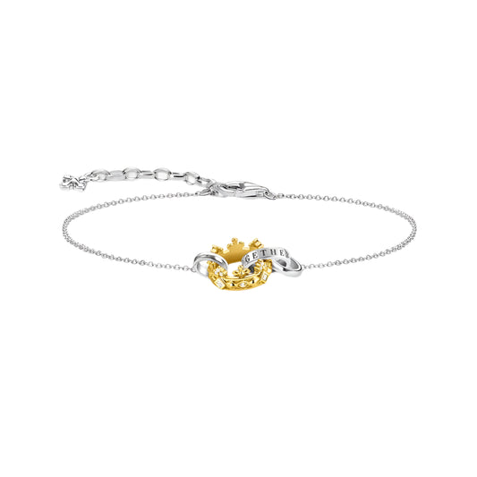 Golden Crown Bracelet