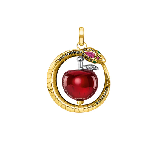 Rotating Red Apple