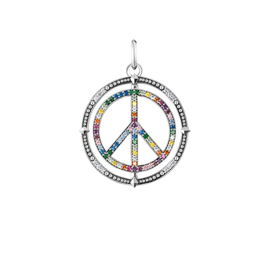 Colorful Peace Pendant