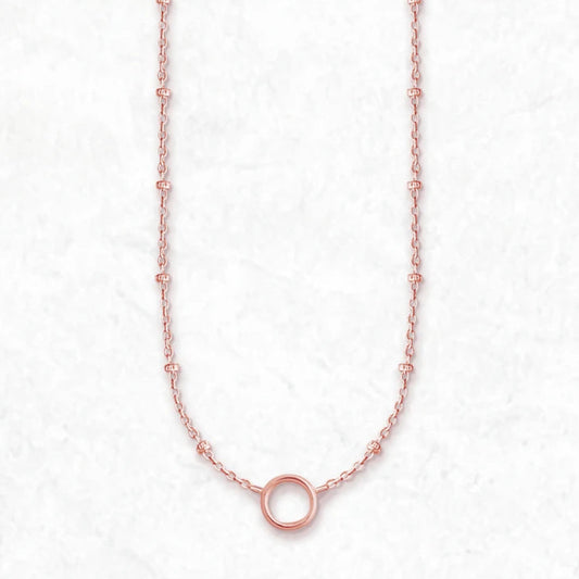 Necklace Rose Gold Color