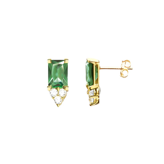 Timeless Elegance Green Stone