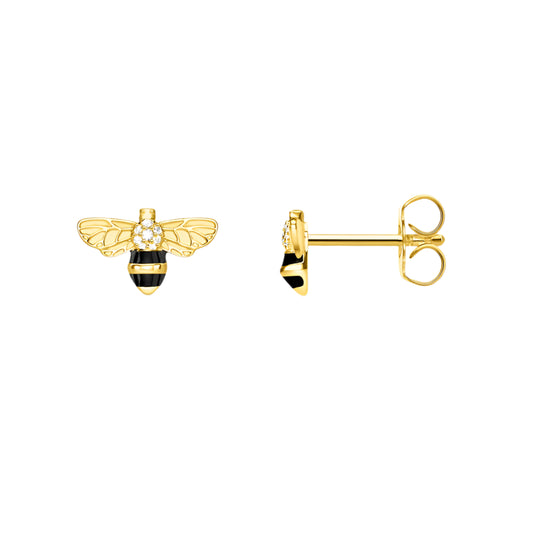 Stud Earrings Bee Dancer