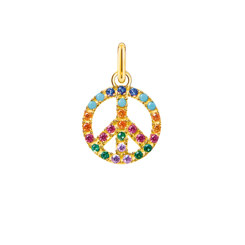 Peace with Colourful Stones