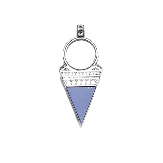 Pendant Lucky Blue Triangle