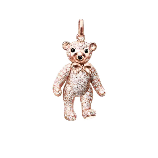 Pendant Rose Gold Teddy Bear
