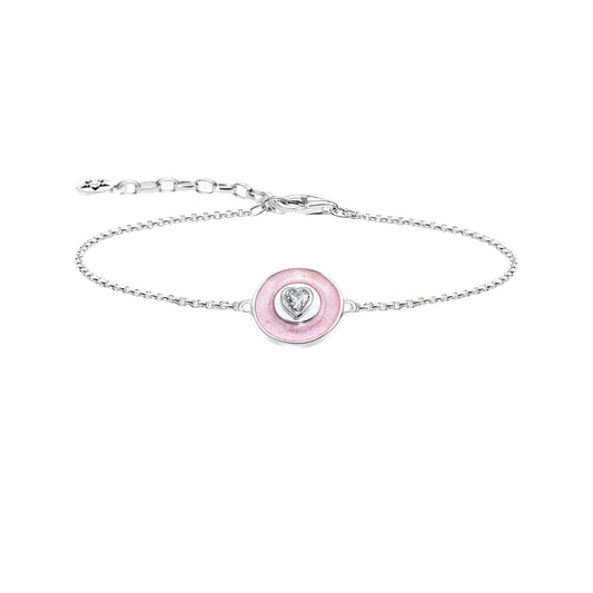 Pink  Heart Zircon