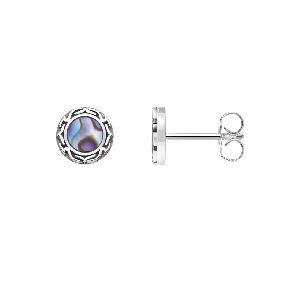 Abalone Mother-of-pearl Studs