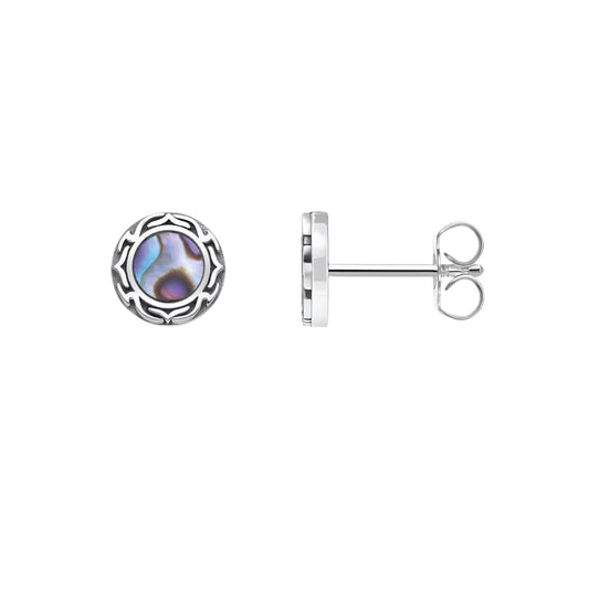 Abalone Mother-of-pearl Studs