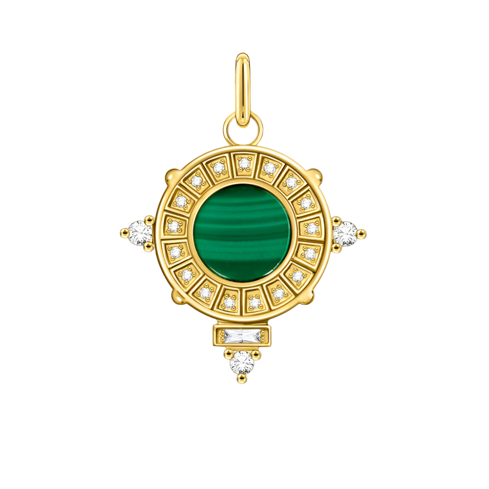 Snake with Green Stone