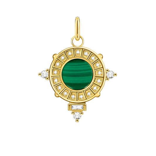 Snake with Green Stone