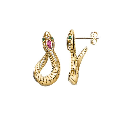 Earrings Snake