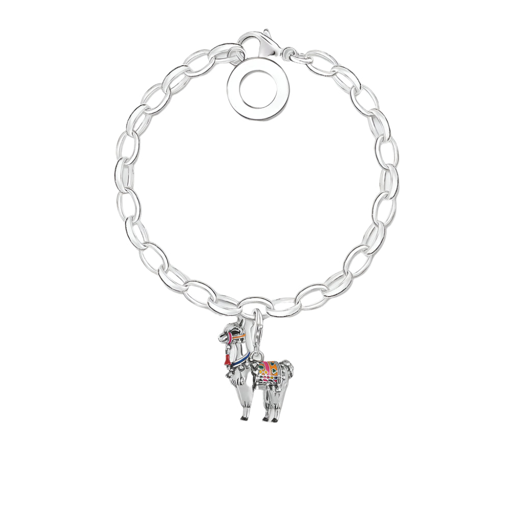 Alpaca Llama Charm Bracelet