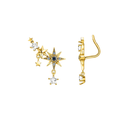 Royalty Sea Of Stars Gold Earrings