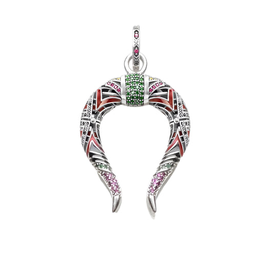 Pendant Chinese Dragon Horns