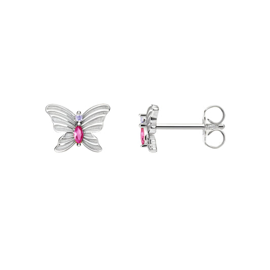 Ear studs Butterfly