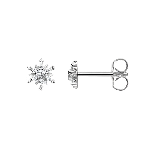 Ear Stud Snowflake