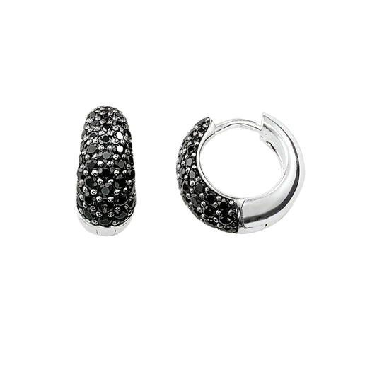 Water Drop Creole Earrings