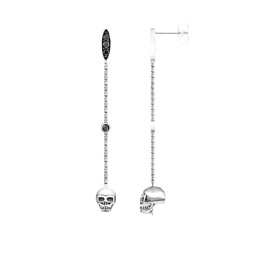 Skull  Earring Women Vintage