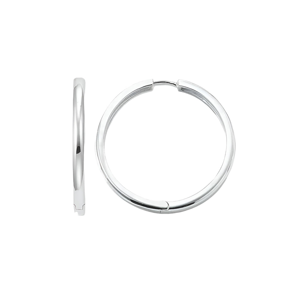 Creole Hinged Hoop Earrings