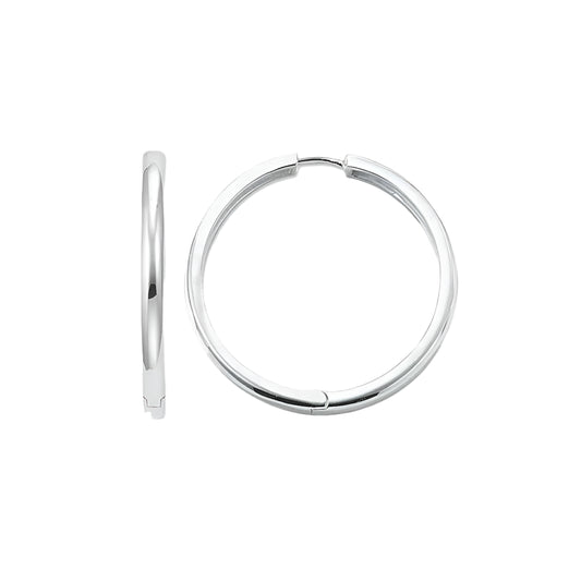 Creole Hinged Hoop Earrings