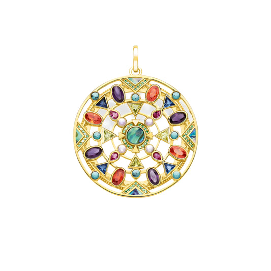 Golden Colorful Amulet