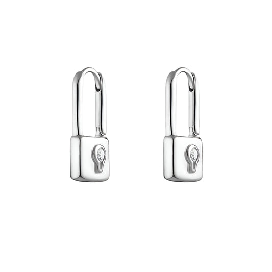 Earrings Lock Glamorous
