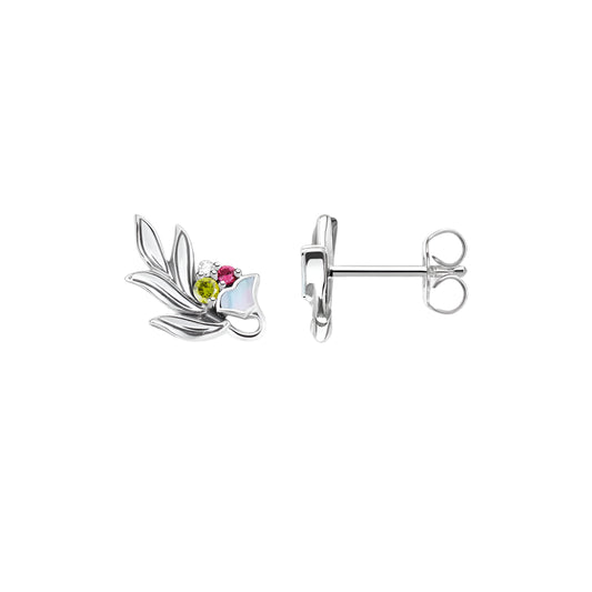 Nature's Beauty Flower Ear Studs