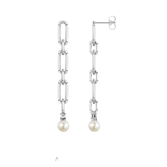 Earring Links With Pearl Timeless